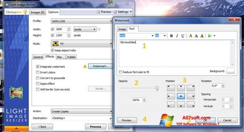 ภาพหน้าจอ Light Image Resizer สำหรับ Windows 7