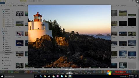 ภาพหน้าจอ Picasa Photo Viewer สำหรับ Windows 7