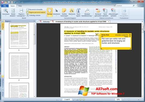 ภาพหน้าจอ Nitro PDF Reader สำหรับ Windows 7