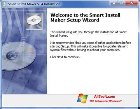 ภาพหน้าจอ Smart Install Maker สำหรับ Windows 7