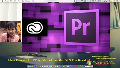 ภาพหน้าจอ Adobe Premiere Pro CC สำหรับ Windows 7