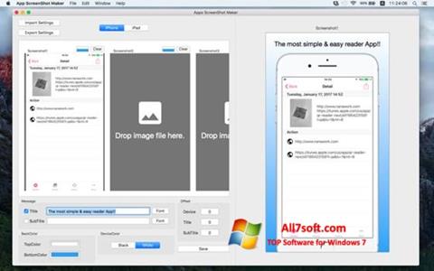 ภาพหน้าจอ ScreenshotMaker สำหรับ Windows 7