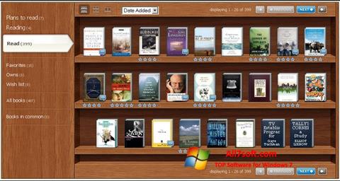 ภาพหน้าจอ Bookshelf สำหรับ Windows 7