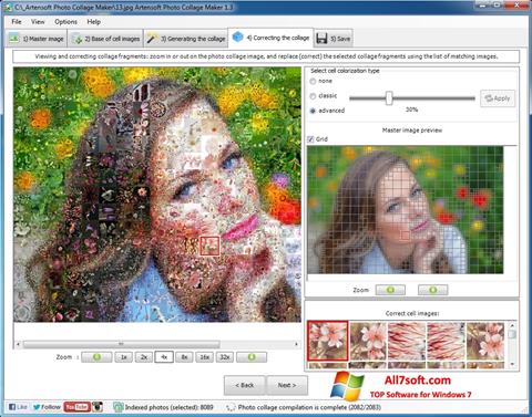 ภาพหน้าจอ Photo Collage Maker สำหรับ Windows 7