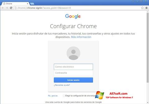 ภาพหน้าจอ Google Chrome Canary สำหรับ Windows 7