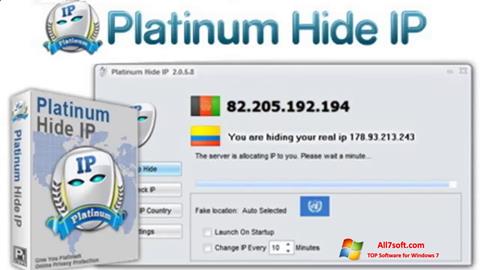 ภาพหน้าจอ Hide IP Platinum สำหรับ Windows 7